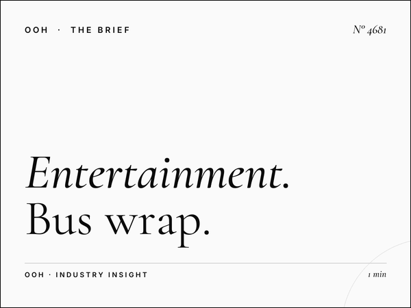 Entertainment Venues Abu Dhabi: Bus Wrap Events