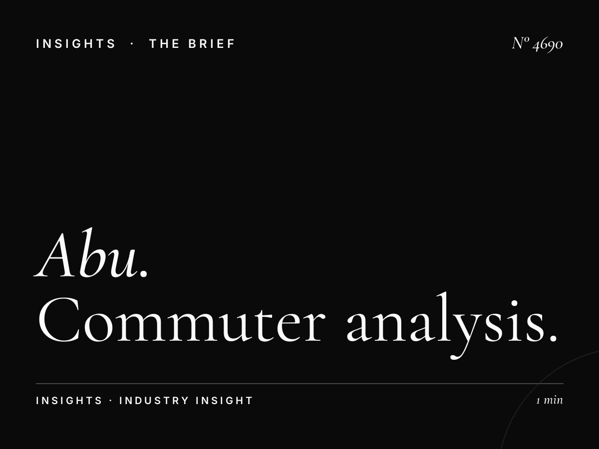 Abu Dhabi Bus Passenger Profiling: Commuter Analysis
