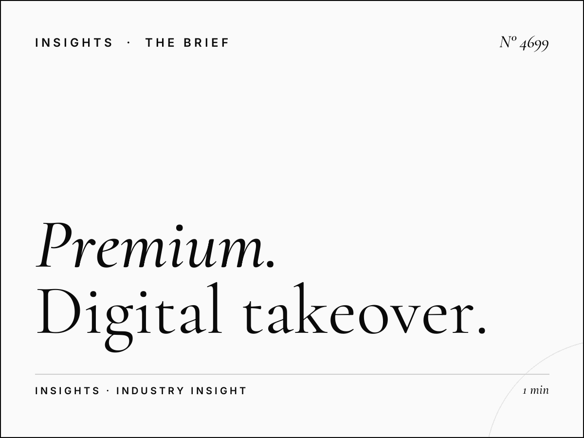 Premium Island Blue Waters: Digital Takeover High-End