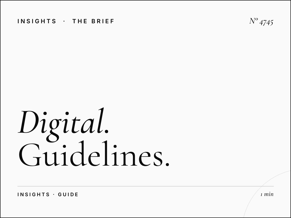 Digital Takeover Message Strategy Blue Waters: Guidelines