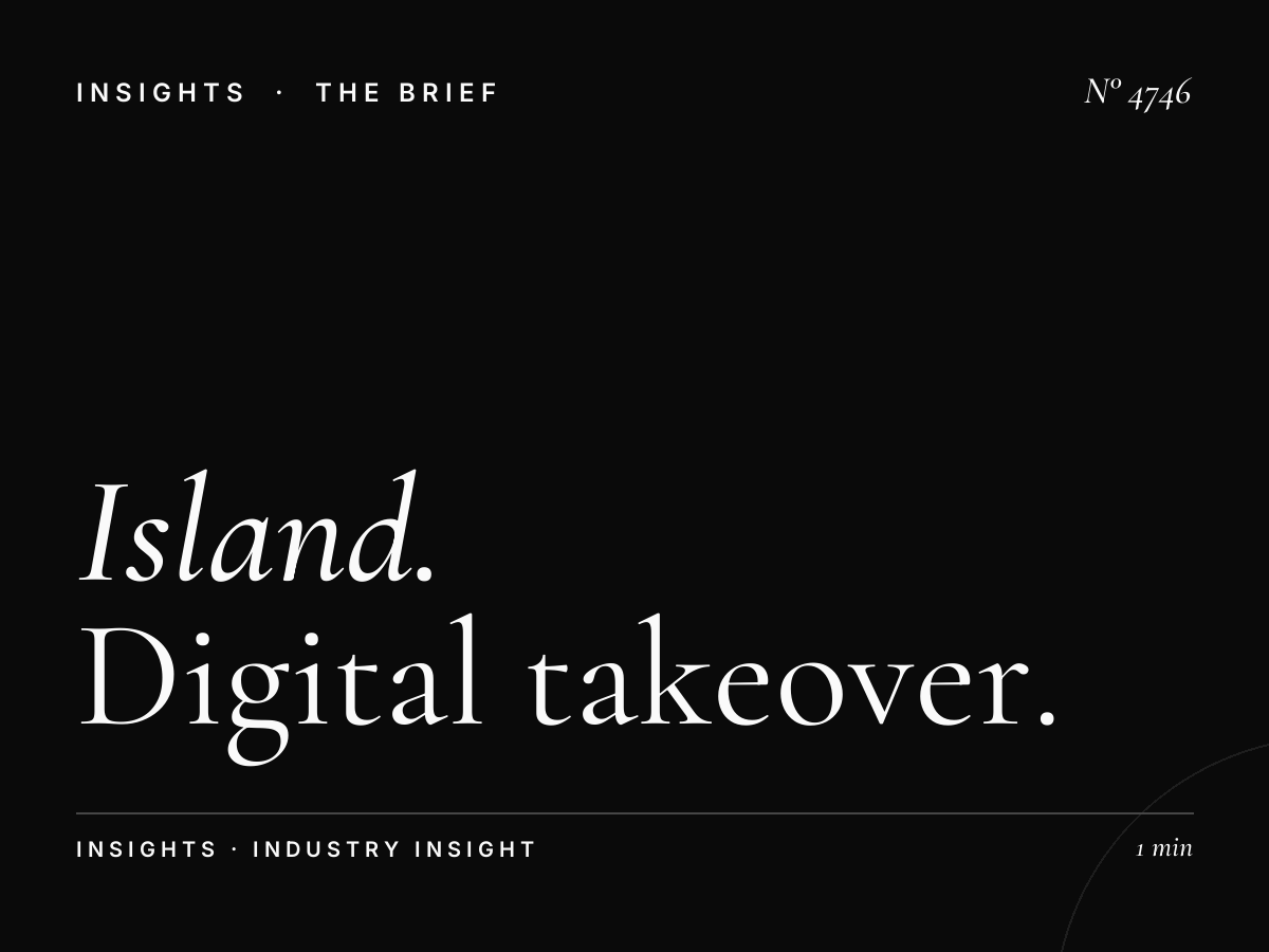 Island Creative Blue Waters: Digital Takeover Readability