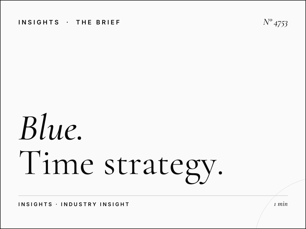 Blue Waters Digital Takeover Dayparting: Time Strategy