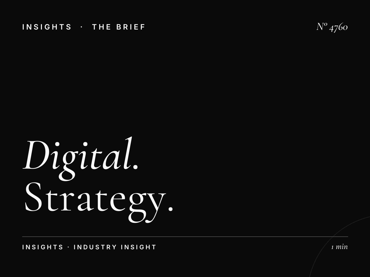 Digital Takeover New Product Blue Waters: Strategy
