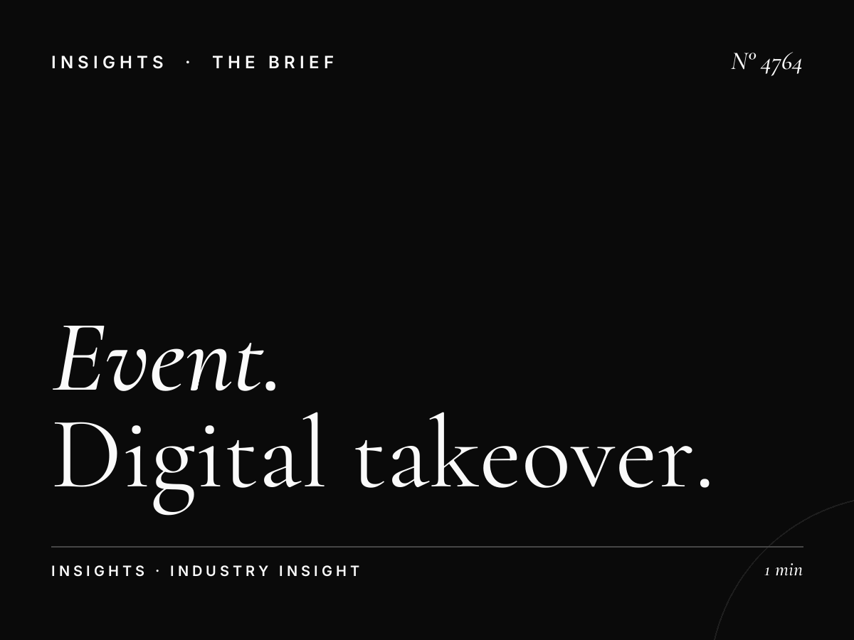 Event Advertising Blue Waters: Digital Takeover