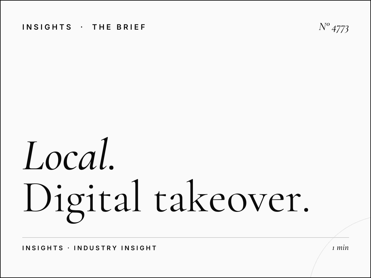 Local Residents Blue Waters: Digital Takeover Proximity