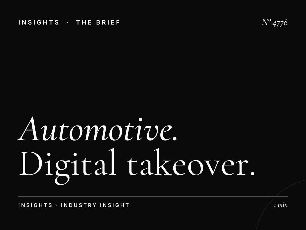 Automotive Brands Blue Waters: Digital Takeover Car Ads
