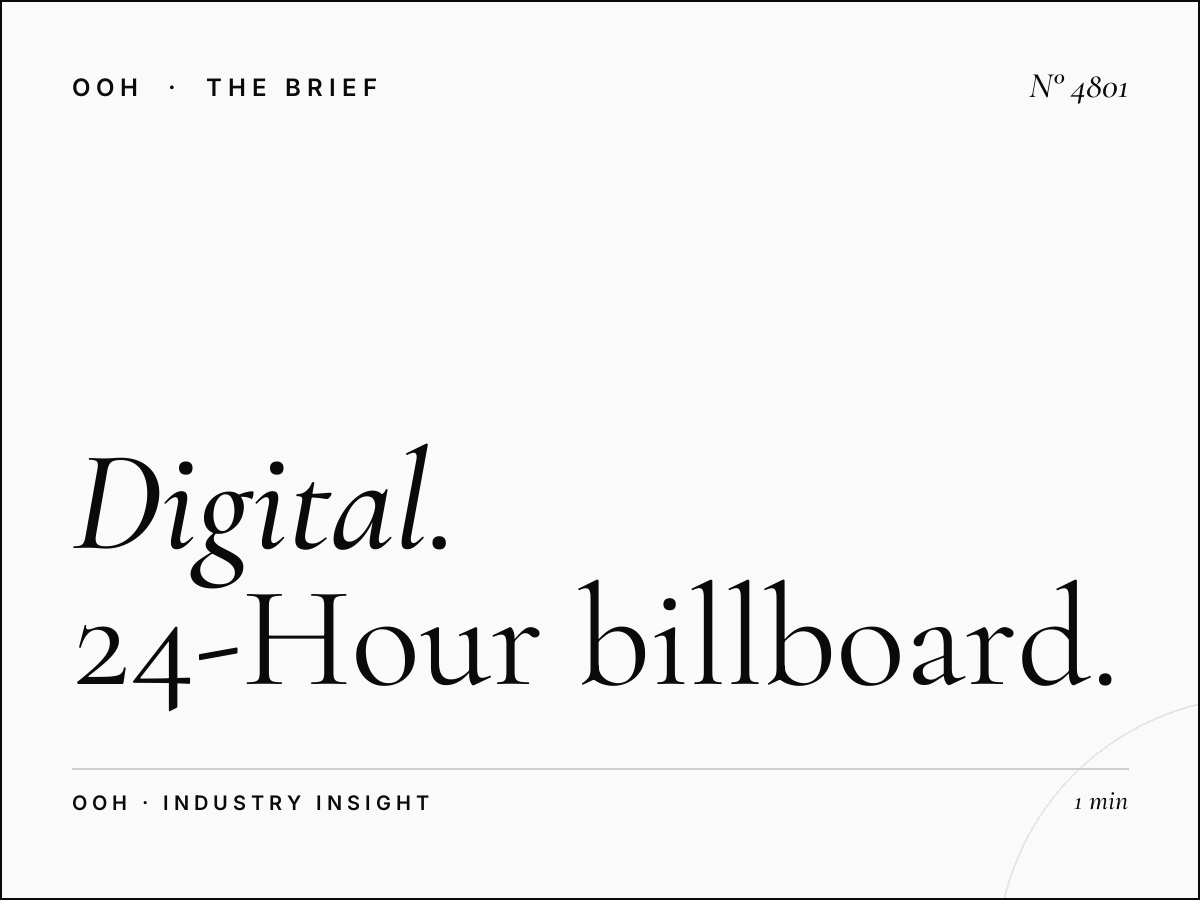 Digital Takeover Lighting Blue Waters: 24-Hour Billboard Advertising Revolution in Dubai
