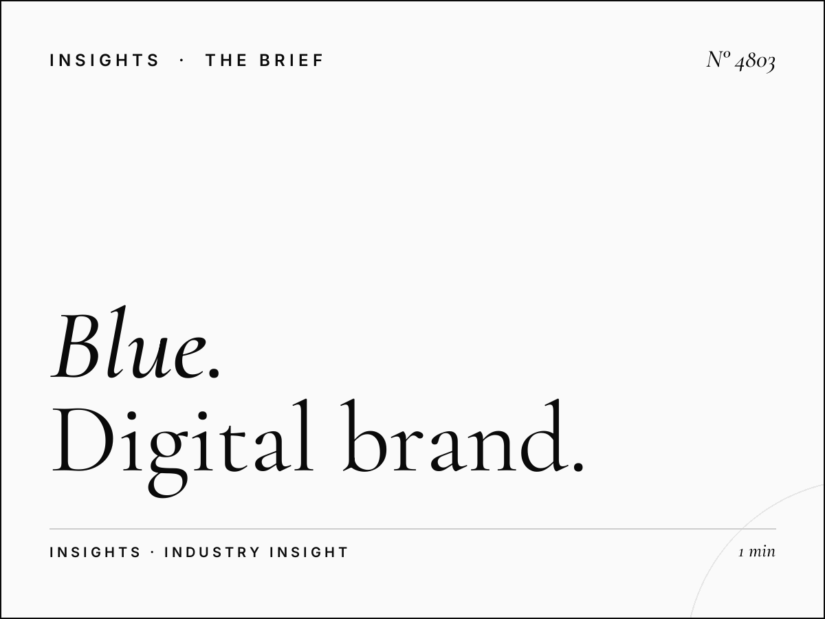 Blue Waters Digital Takeover Branding: Digital Brand