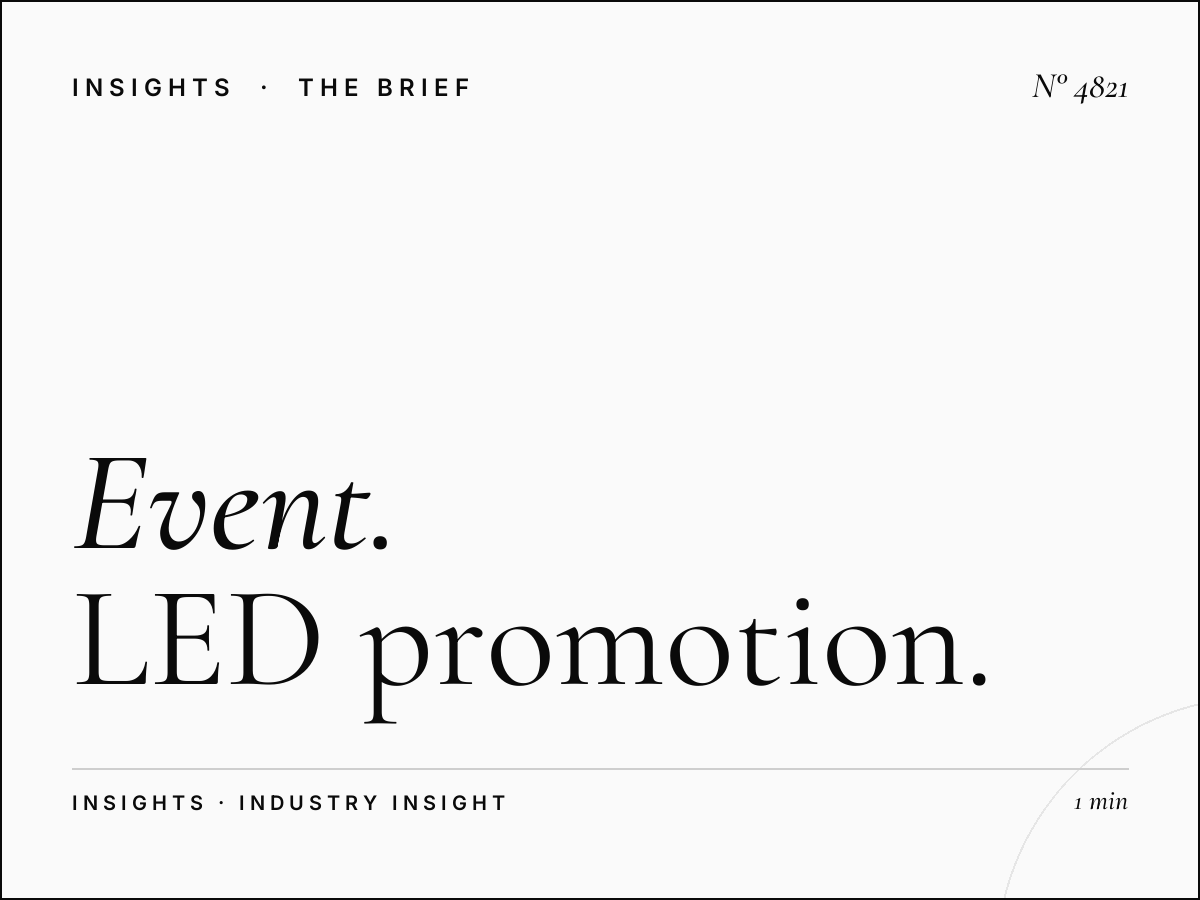 Event Advertising Al Salam Khaleej: LED Promotion