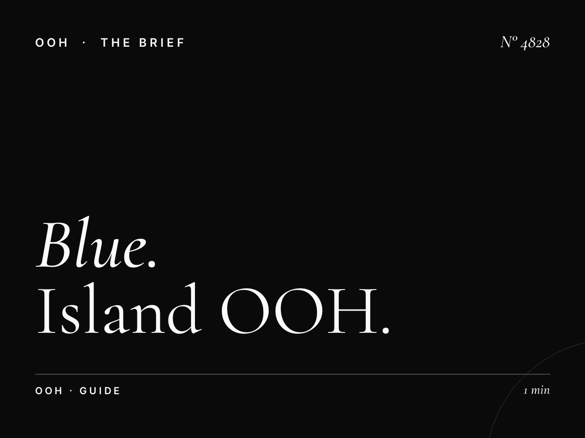 Blue Waters Digital Takeover: Complete Island OOH Guide