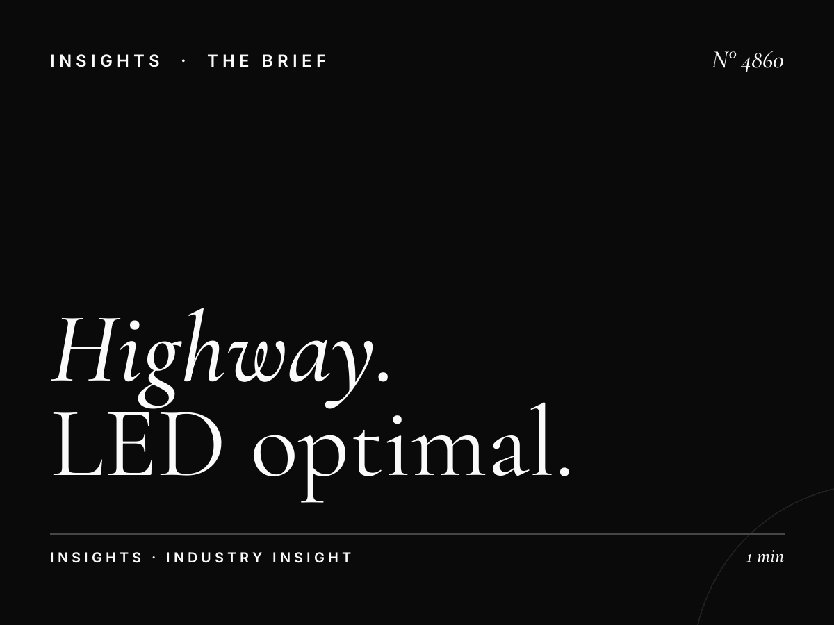 Highway Traffic Al Salam Khaleej: LED Optimal Times