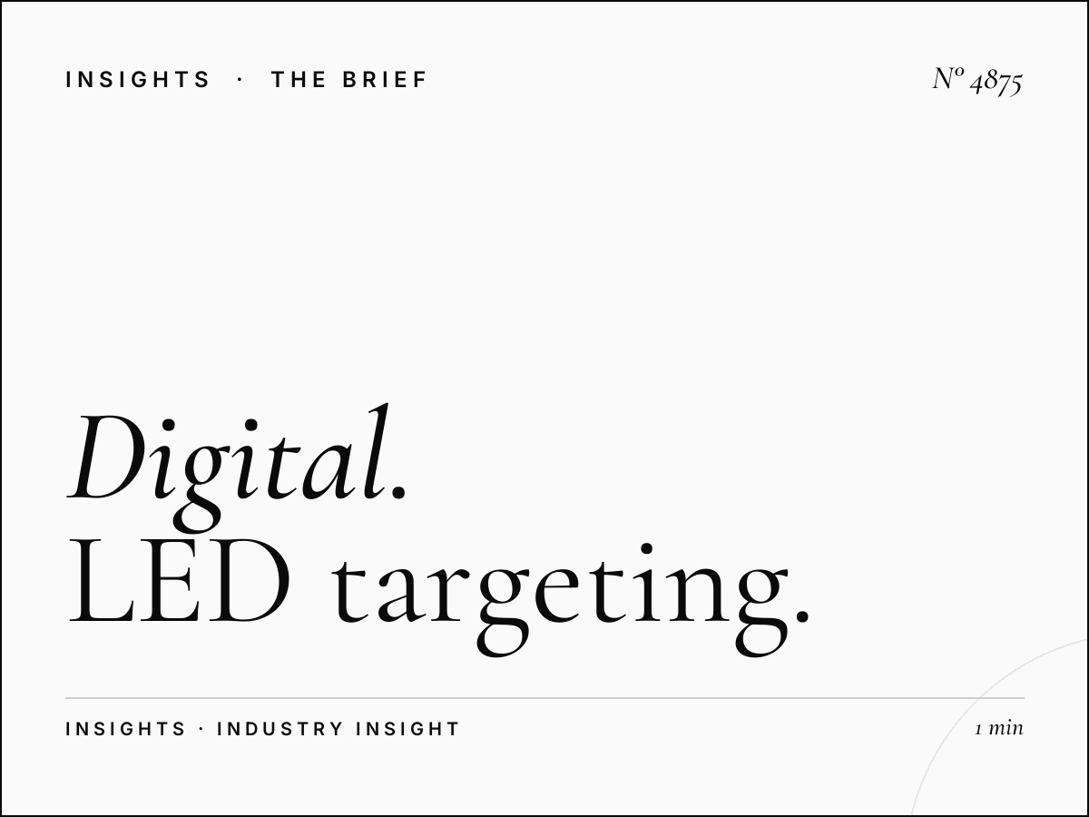 Digital Commuters Al Salam Khaleej: LED Targeting