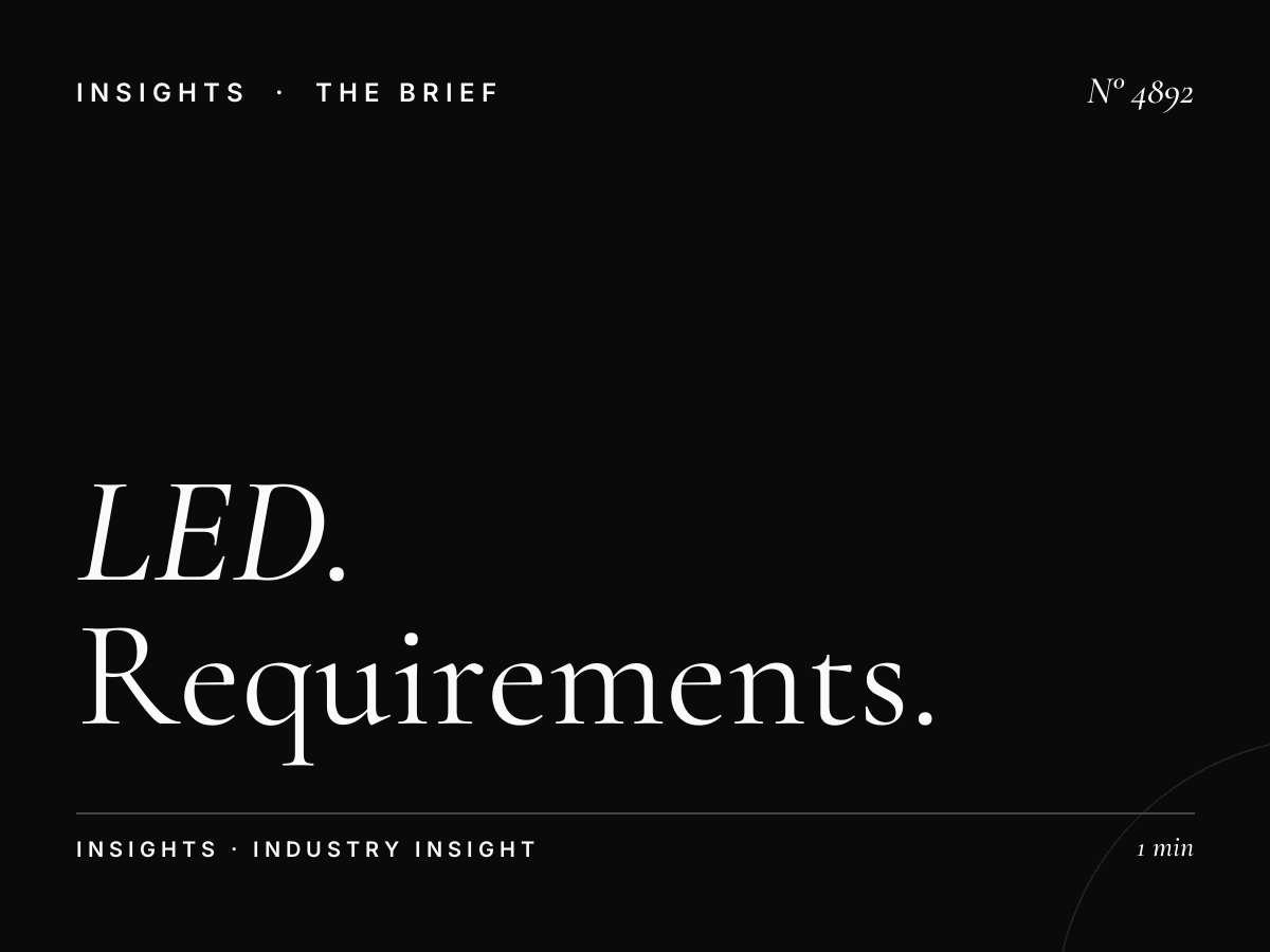 LED Bridge Content Al Salam Khaleej: Requirements