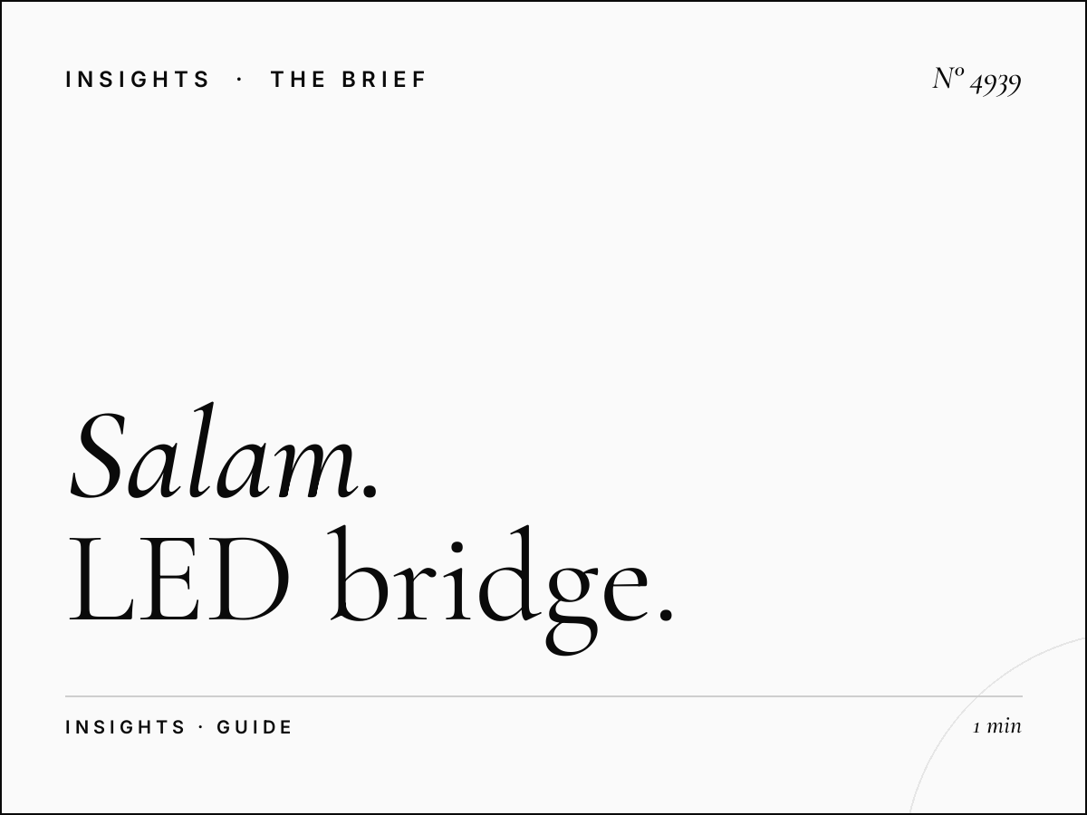 Al Salam Khaleej Digital Format: LED Bridge Size Guide