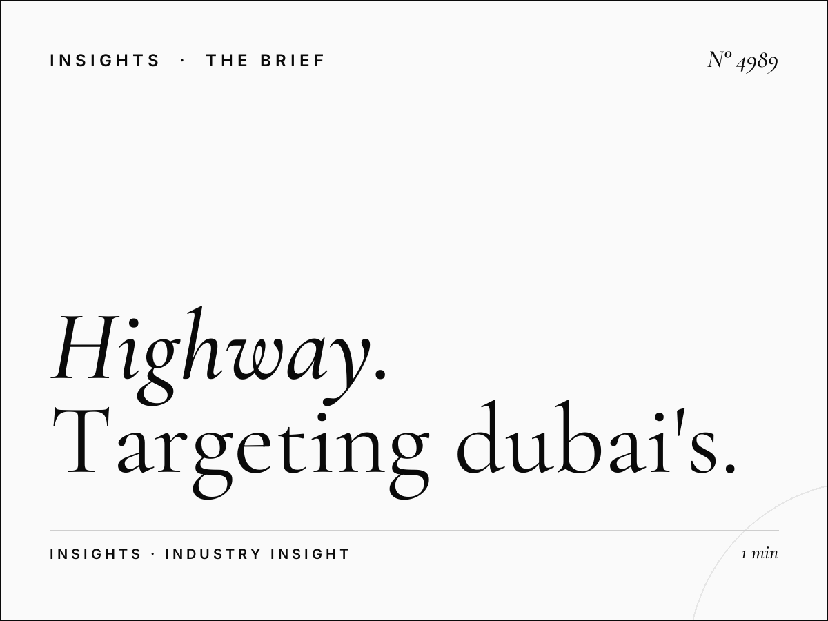Highway Commuters Al Khawaneej: Targeting Dubai's High-Value Residential Audience