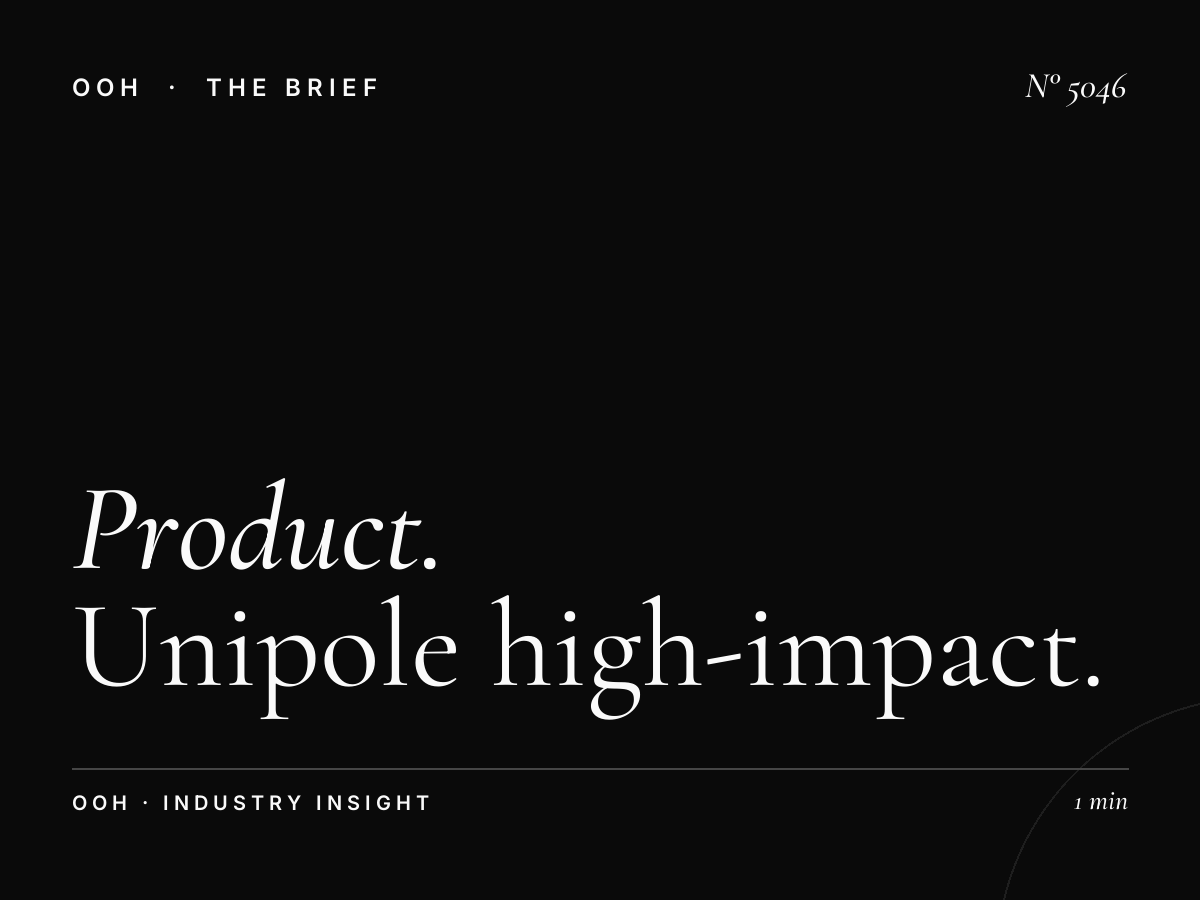 Product Launch Al Khail: Unipole High-Impact Advertising