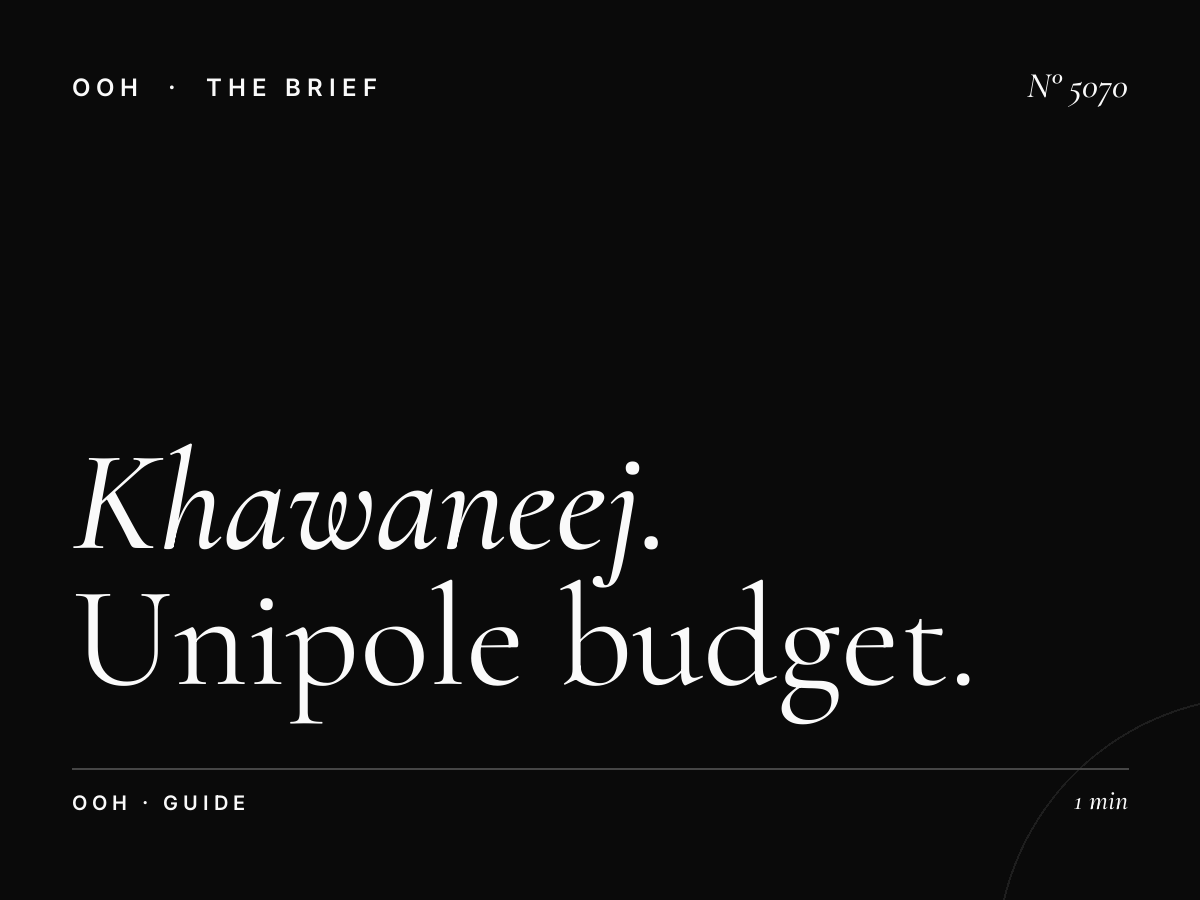 Al Khawaneej Static Billboard Cost: Unipole Budget Guide