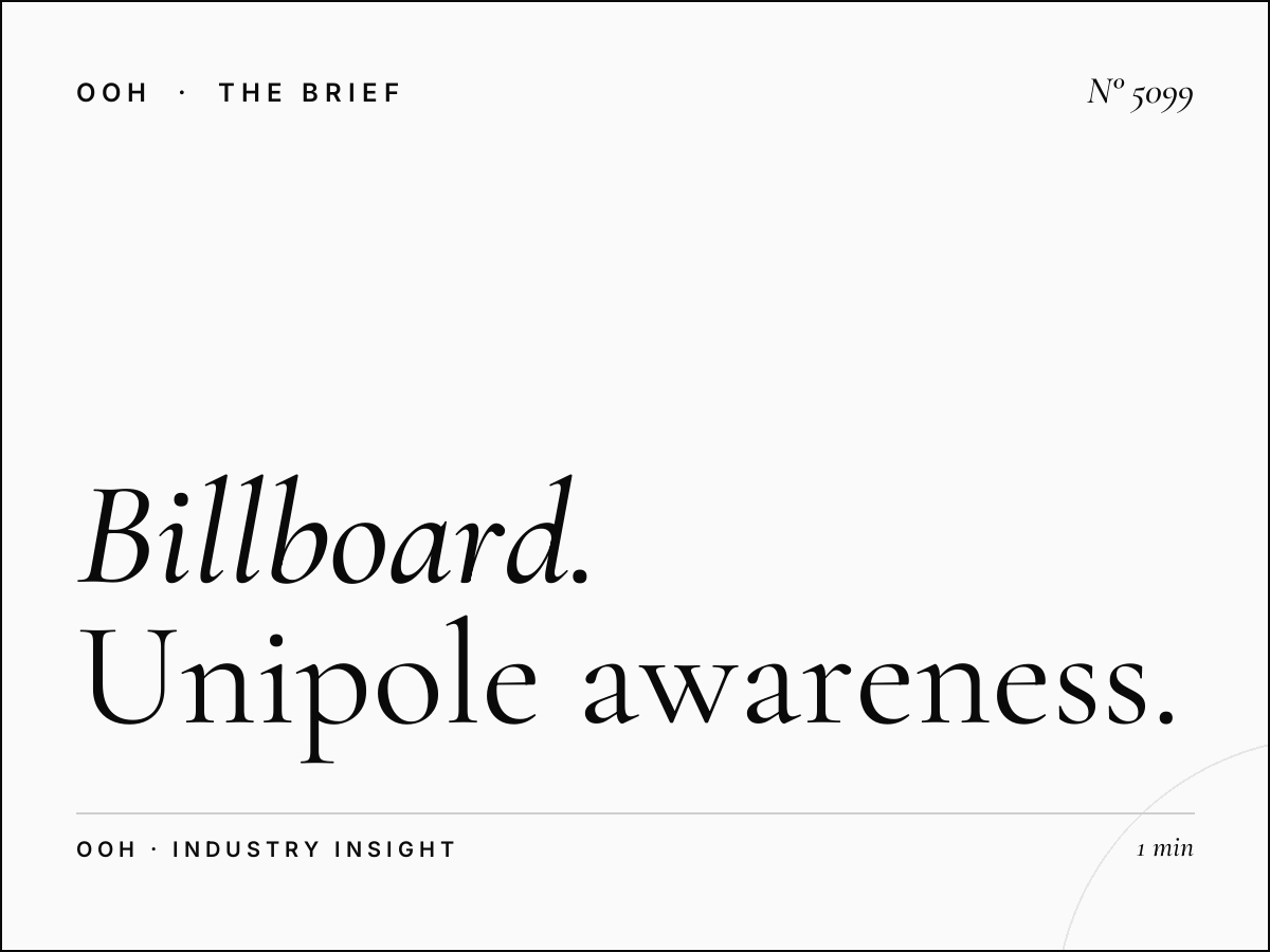 Billboard Branding Al Khail: Unipole Awareness Strategy