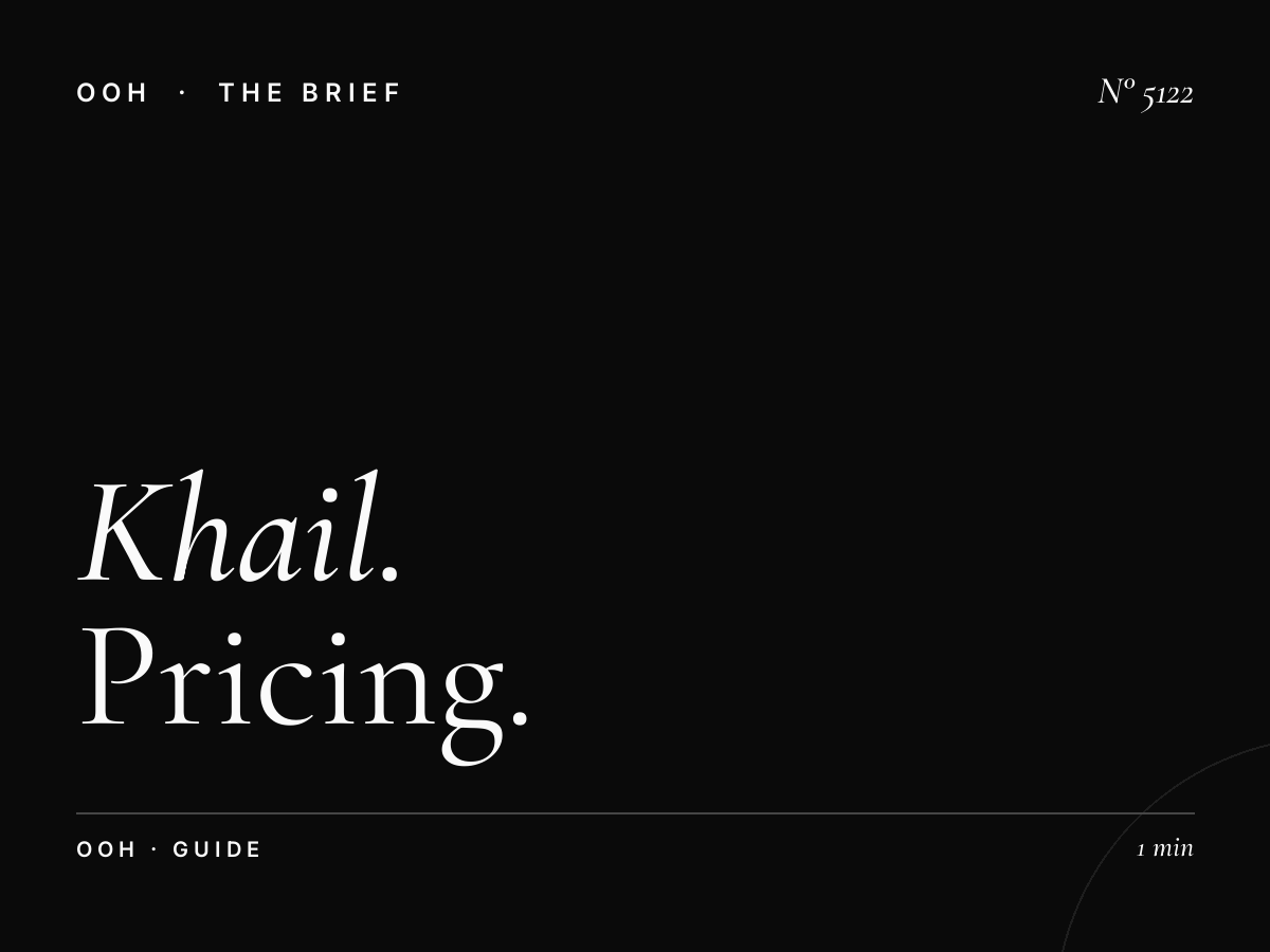Al Khail Unipole Cost: Complete Pricing Guide 2025