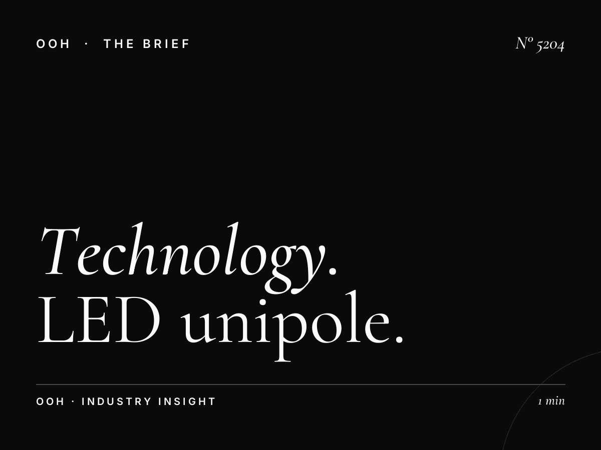Technology Companies Al Khail Dubai Hills: LED Unipole Tech