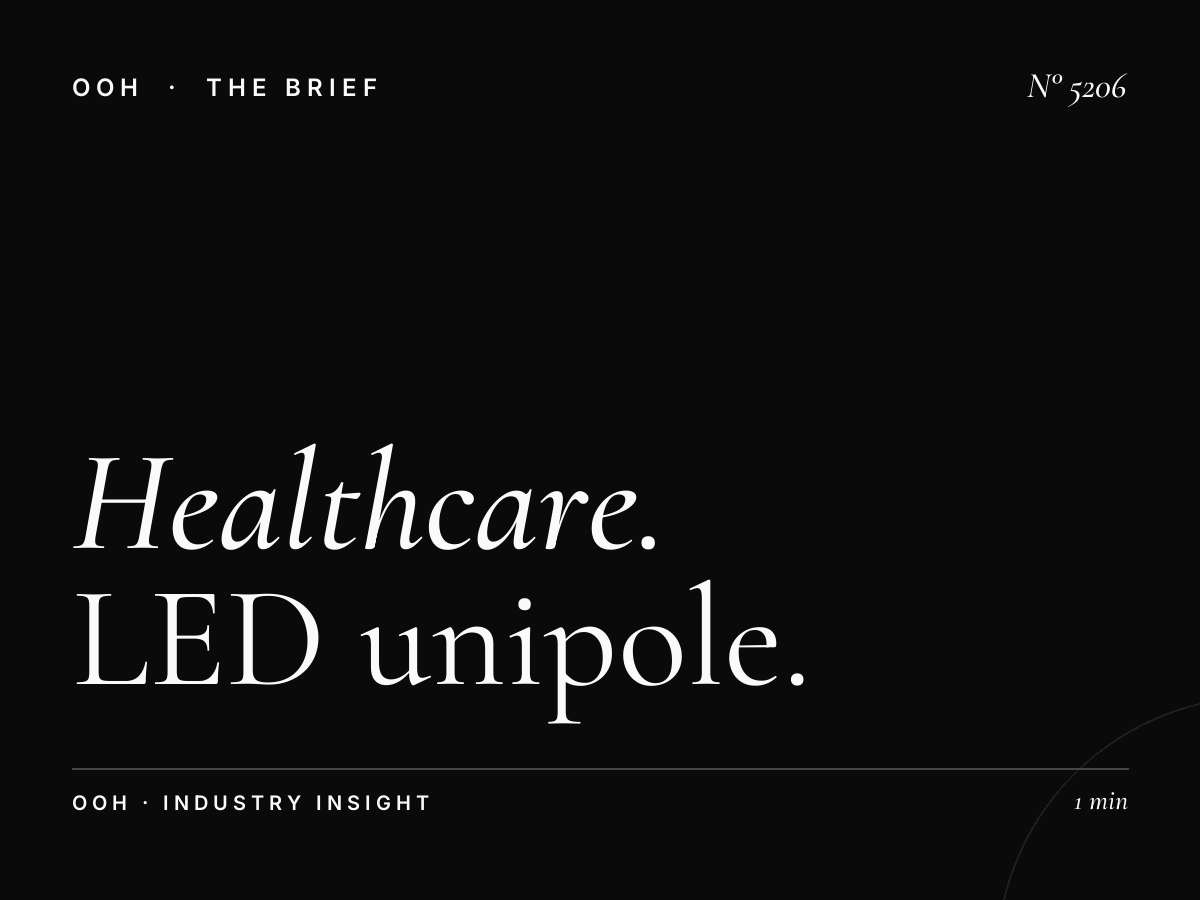 Healthcare Al Khail Dubai Hills: LED Unipole Medical Advertising That Commands Attention