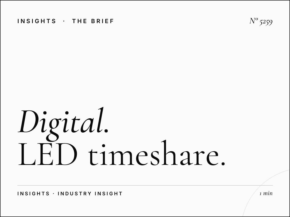 Digital Rotation Al Khail Al Jaddaf: LED Timeshare