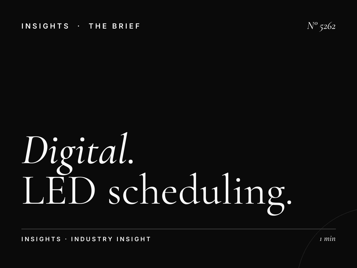 Digital Dayparting Al Khail Al Jaddaf: LED Scheduling
