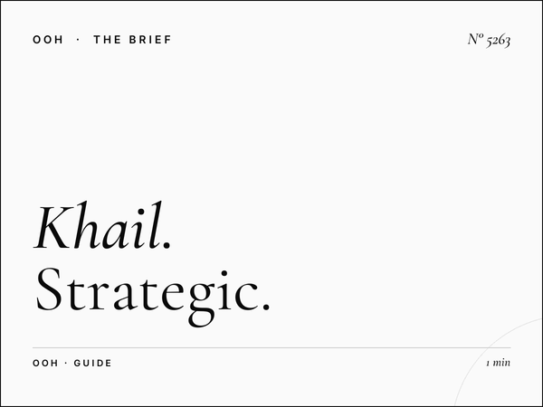 Al Khail LED Unipole Al Jaddaf Target Audience Demographics: A Strategic Guide for Media Buyers
