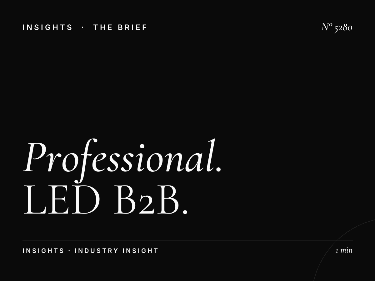 Professional Commuters Al Khail Al Jaddaf: LED B2B