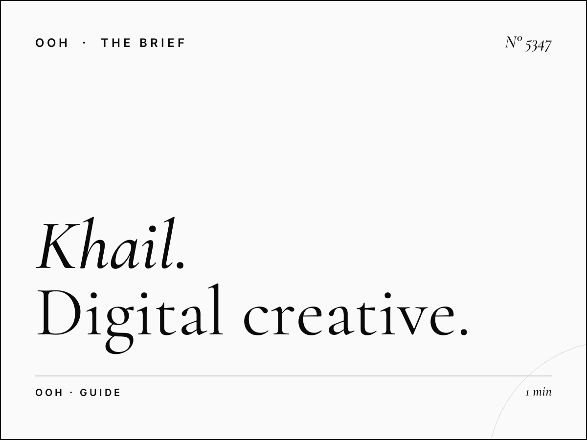 Al Khail LED Unipole Al Jaddaf Design: Digital Creative Guide