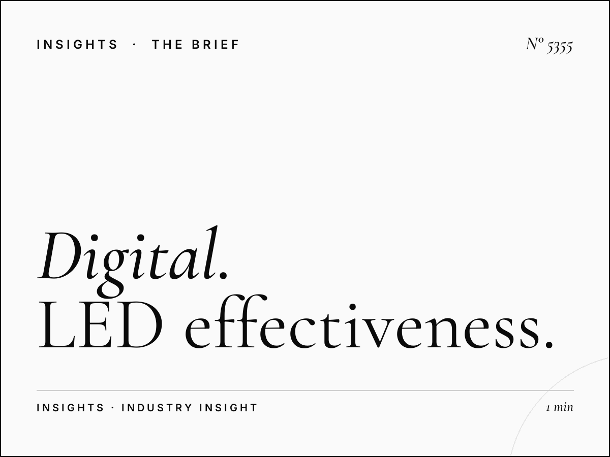 Digital Visibility Al Khail Al Jaddaf: LED Effectiveness