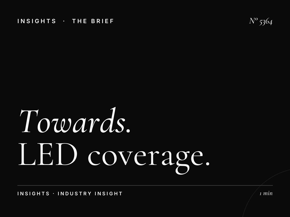 Towards Sharjah Al Khail Al Jaddaf: LED Coverage