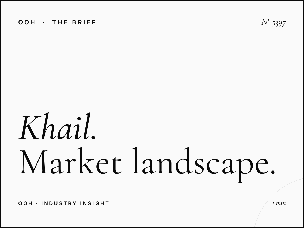 Al Khail Hoarding Al Jaddaf Competition: Market Landscape