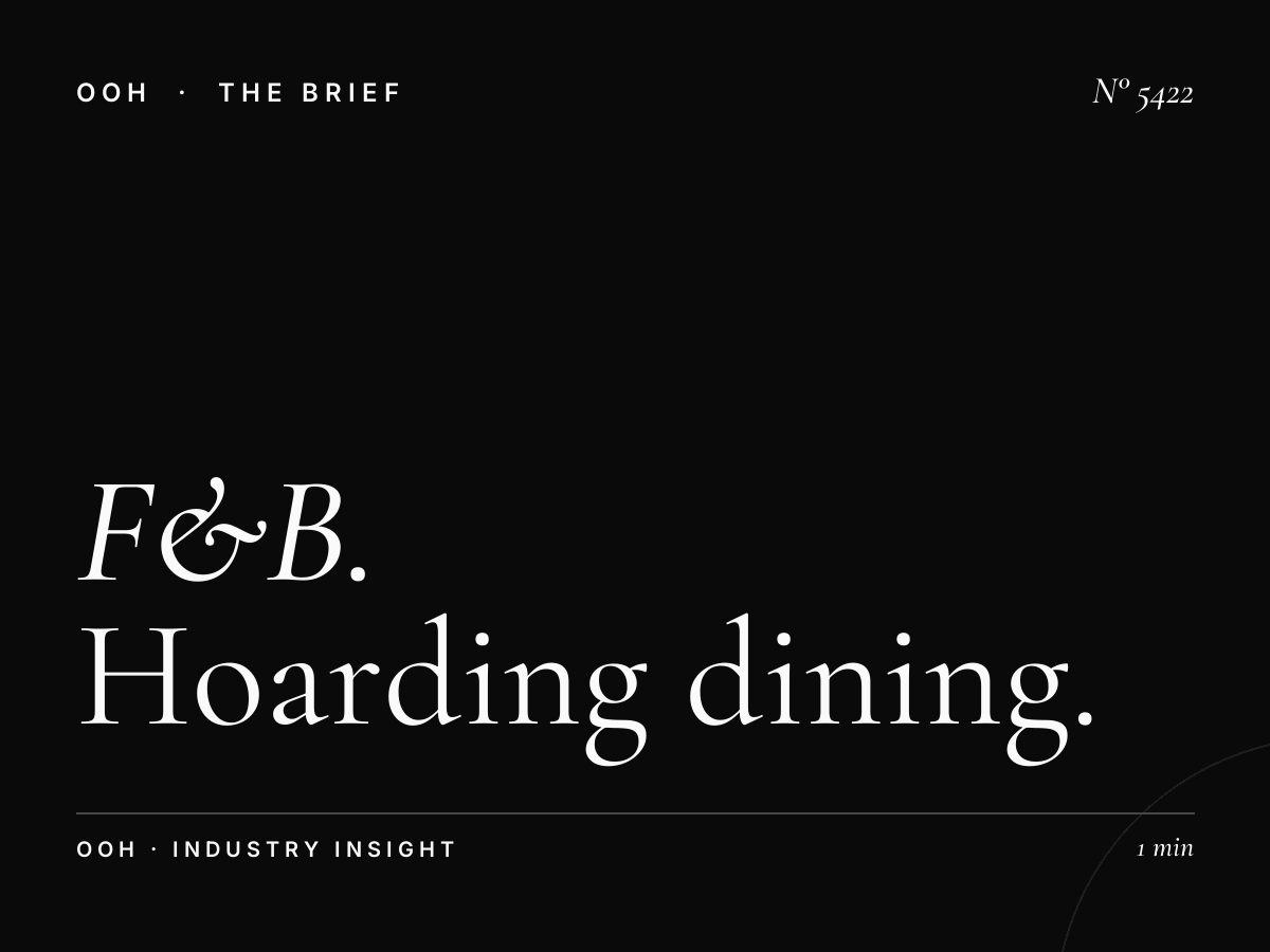 F&B Restaurants Al Khail Al Jaddaf: Hoarding Dining Excellence Through Strategic Outdoor Advertising