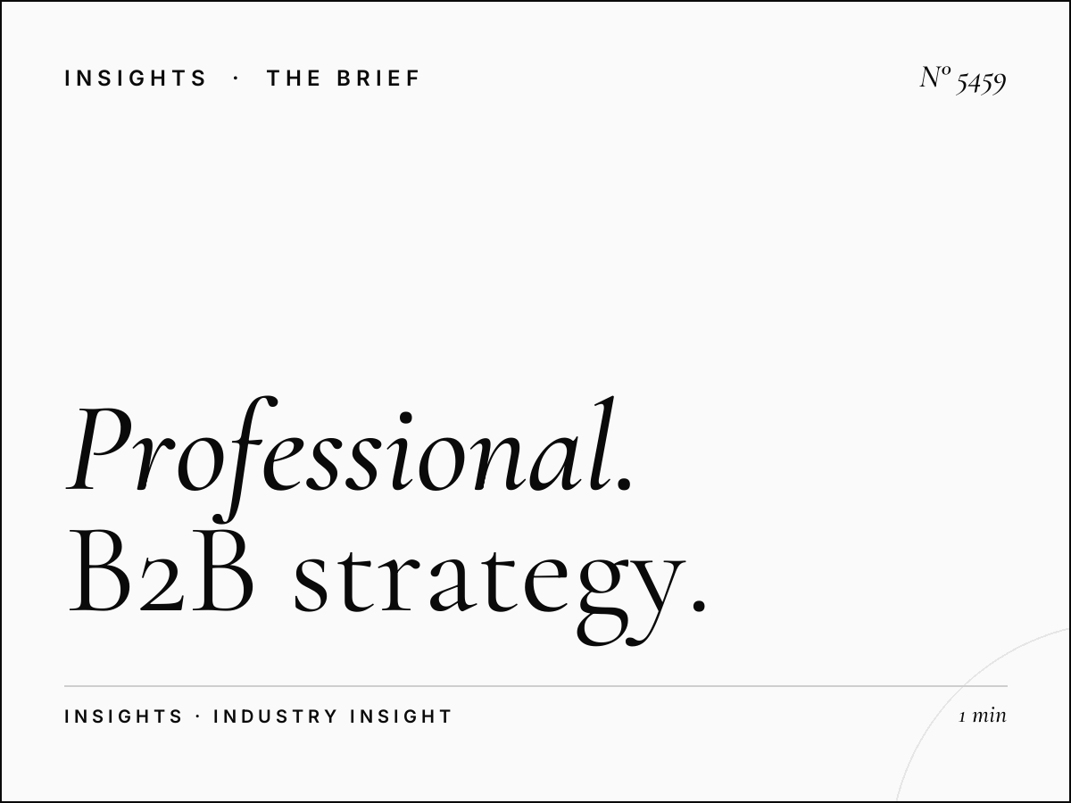 Professional Commuters Al Ittihad Road: B2B Strategy