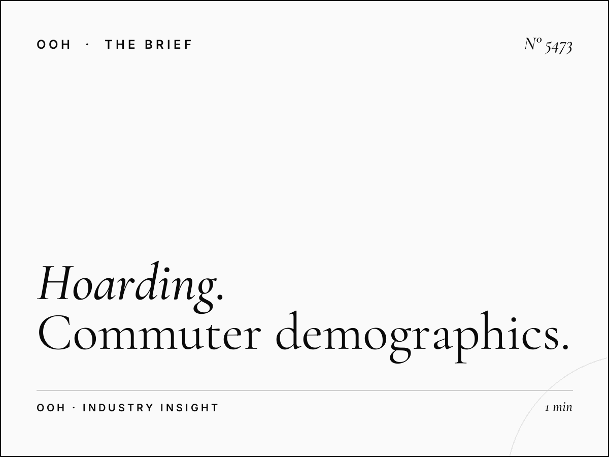 Hoarding Audience Al Khail Al Jaddaf: Commuter Demographics