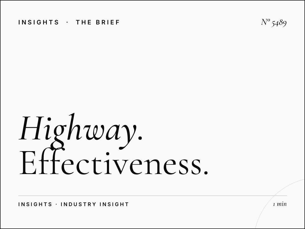 Highway Visibility Al Khail Al Jaddaf: Effectiveness