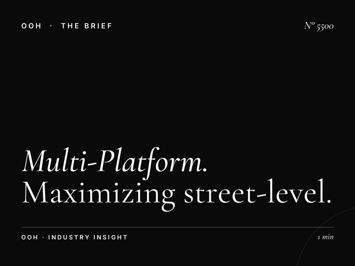 Multi-Platform Al Ittihad Road Integration: Maximizing Street-Level Visibility Through Lamp Post Advertising