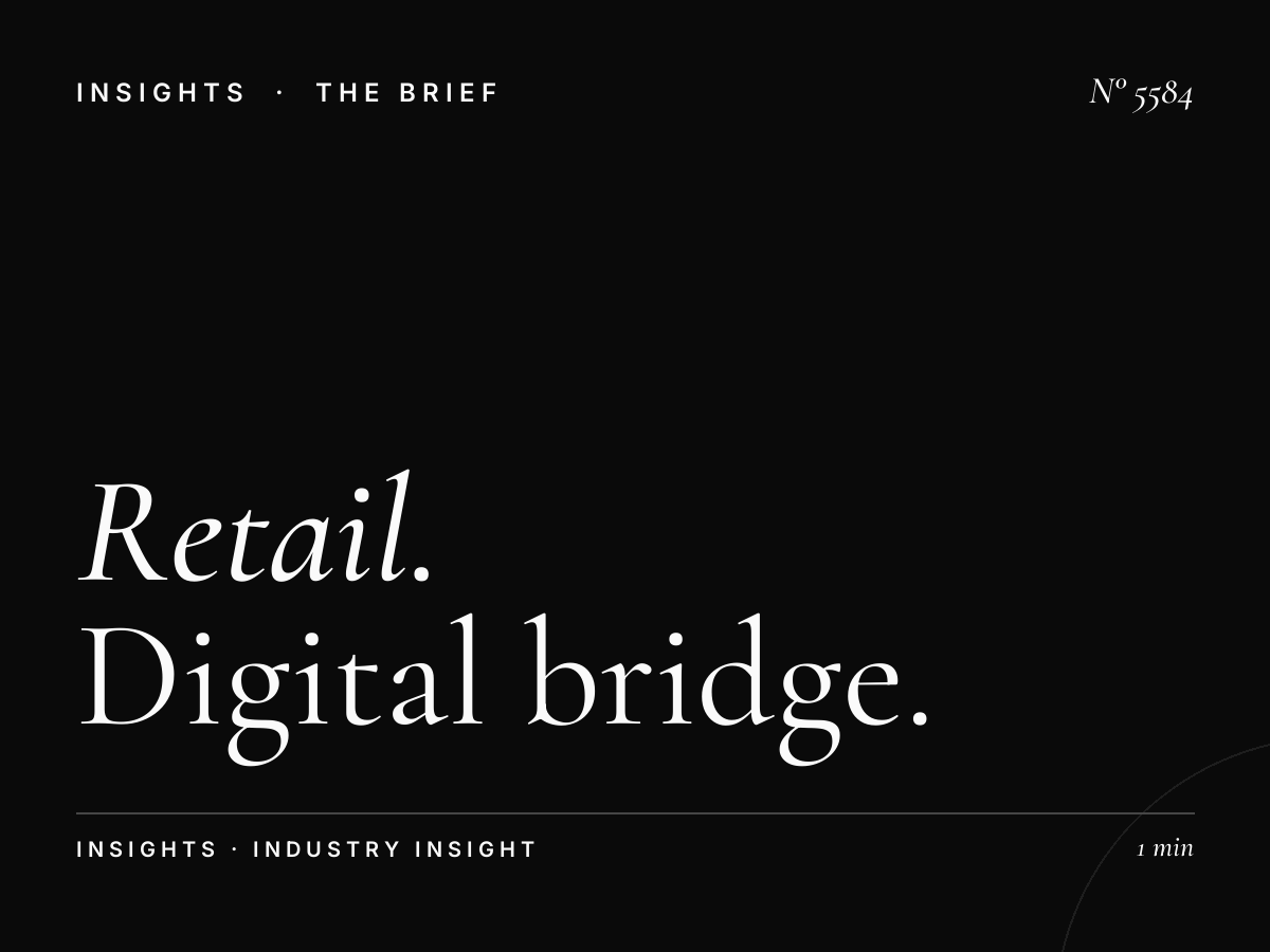 Retail Brands SZR WTC: Digital Bridge Shopping Advertising