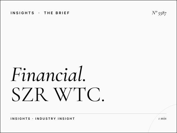 Financial Services Digital: SZR WTC Banking Bridge