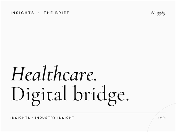 Healthcare SZR WTC: Digital Bridge Medical Services