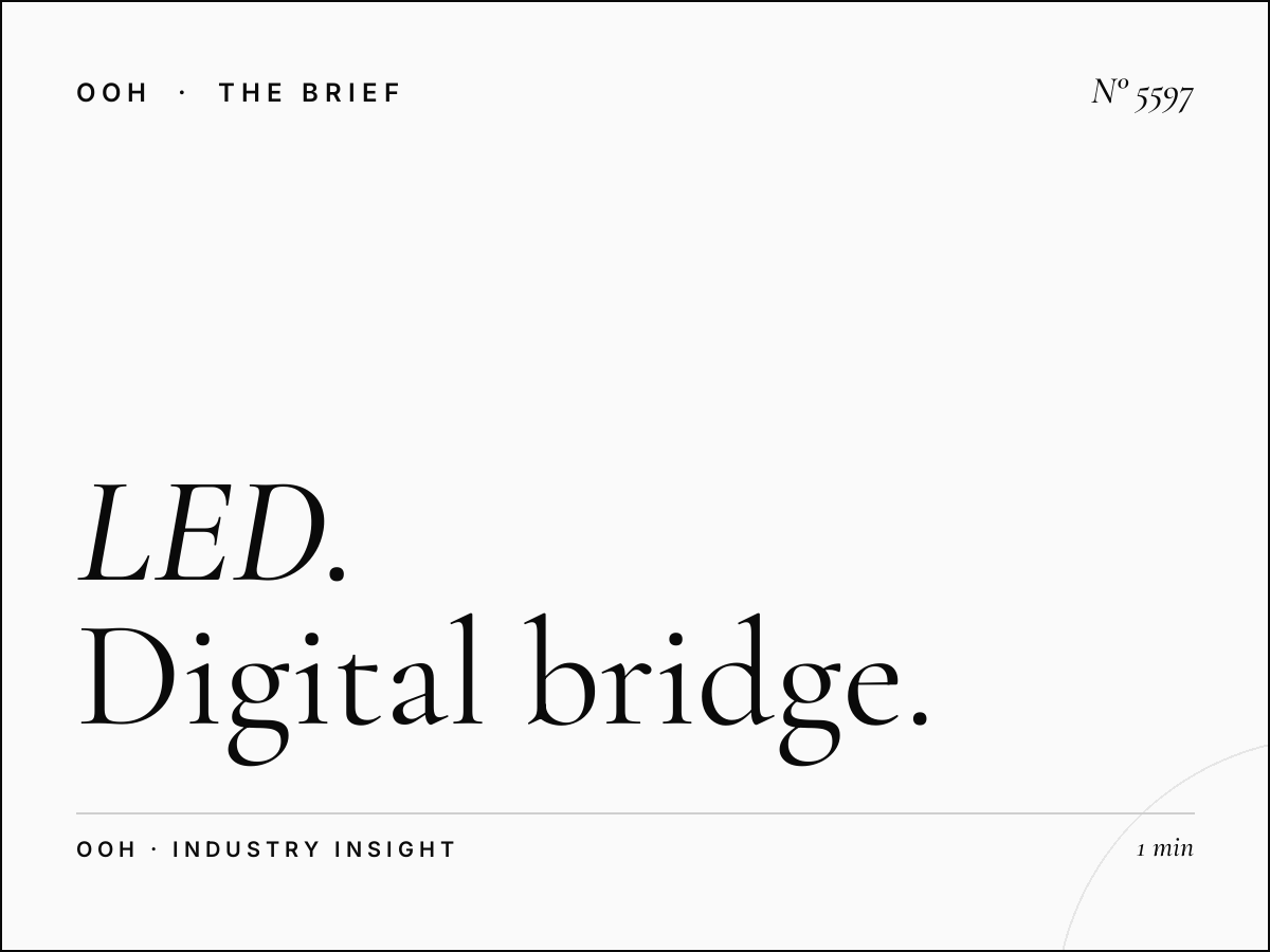LED Billboard ROI SZR WTC: Digital Bridge Impact