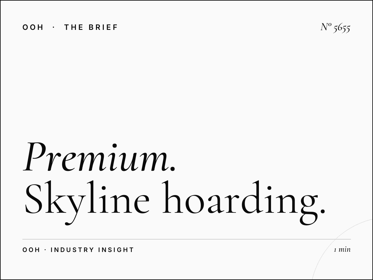 Premium Commuters SZR Fairmont: Skyline Hoarding Targeting