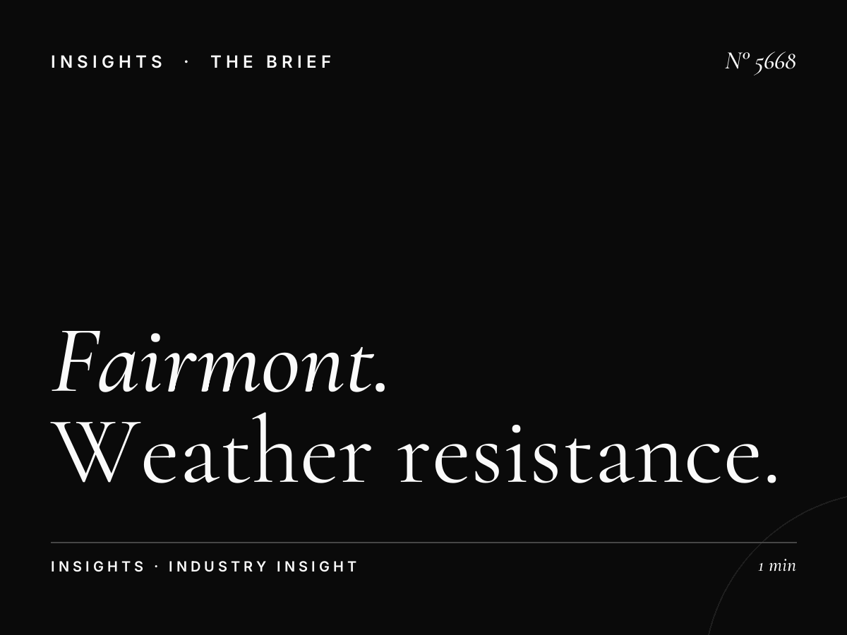 Fairmont Skyline Durability SZR: Weather Resistance and Performance in Demanding Climates