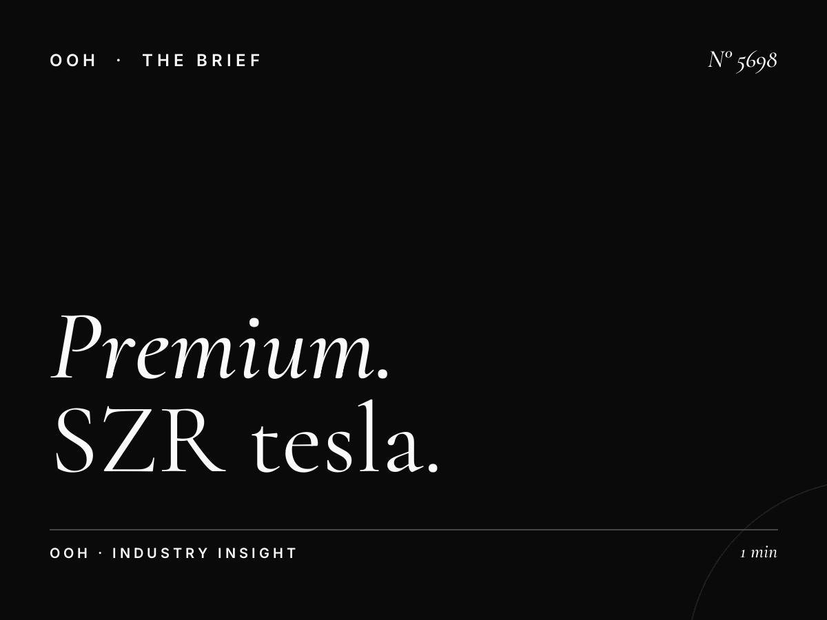 Premium Billboard Design: SZR Tesla Specifications