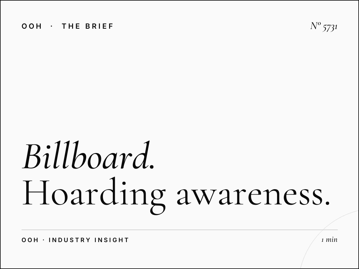 Billboard Branding SZR Tesla: Hoarding Awareness