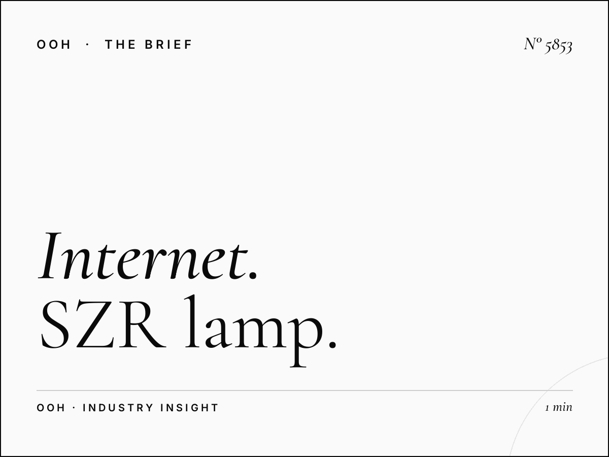Internet City Jebel Ali Traffic: SZR Lamp Post Viewership