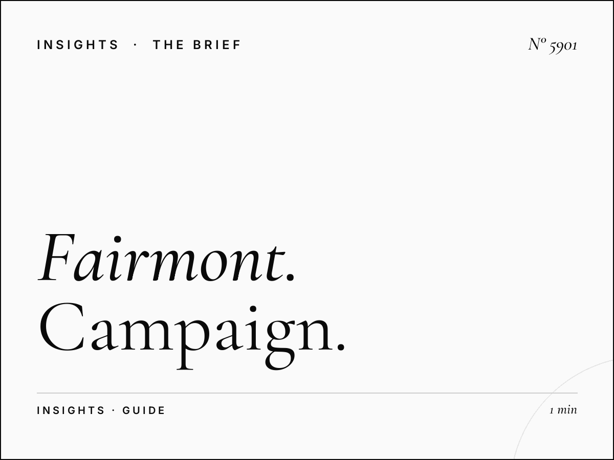 Fairmont Skyline Strategy SZR: Campaign Guide