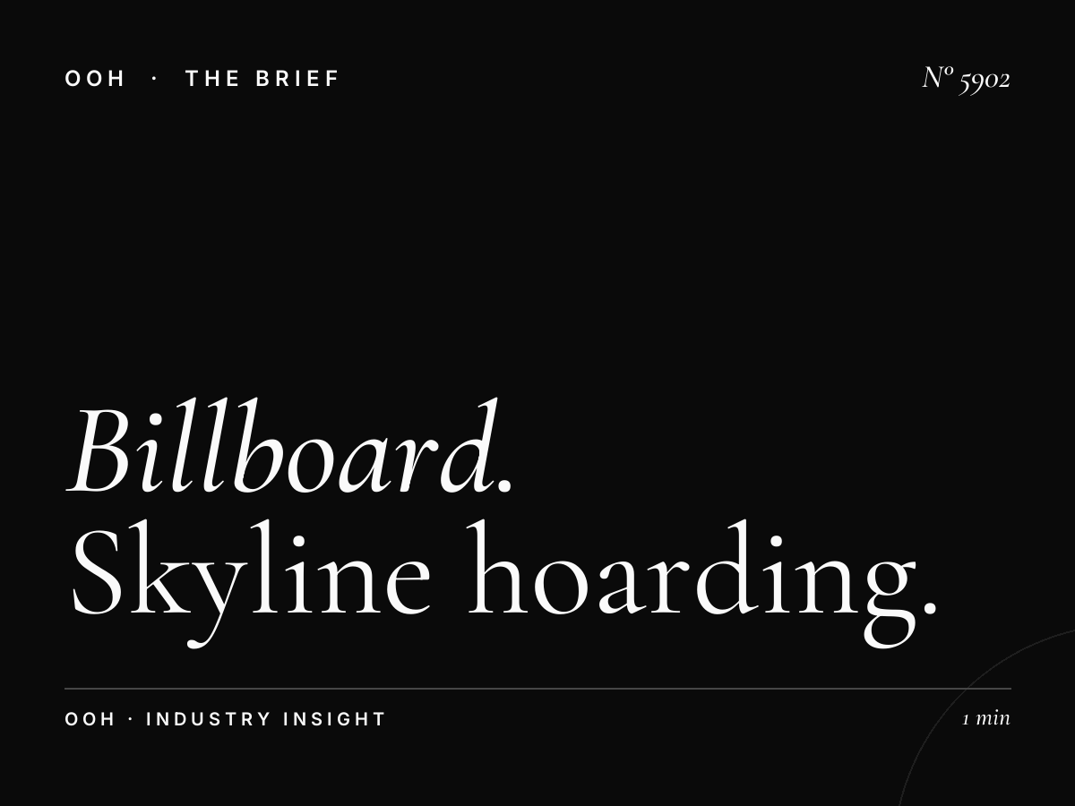 Billboard Campaign SZR Fairmont: Skyline Hoarding Planning