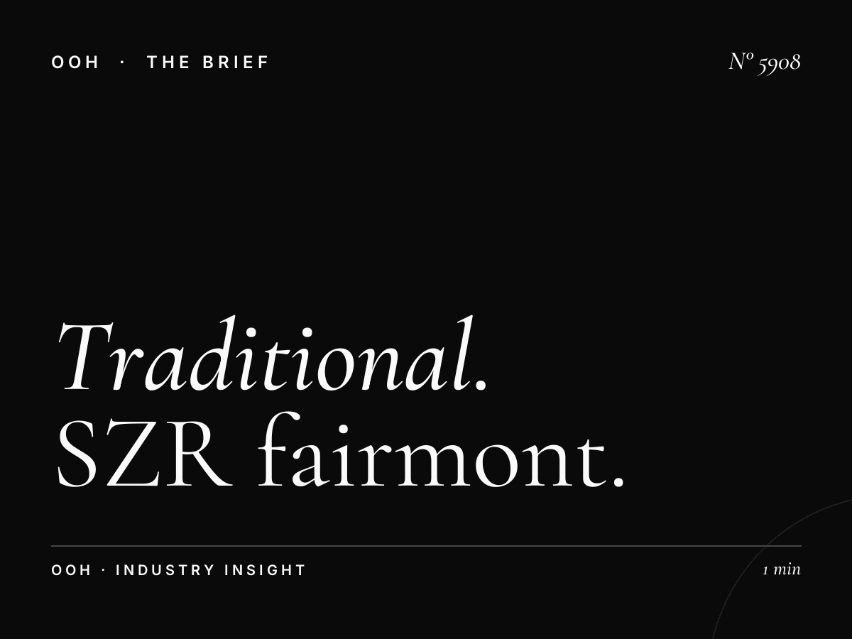 Traditional Skyline Billboard: SZR Fairmont Advantages